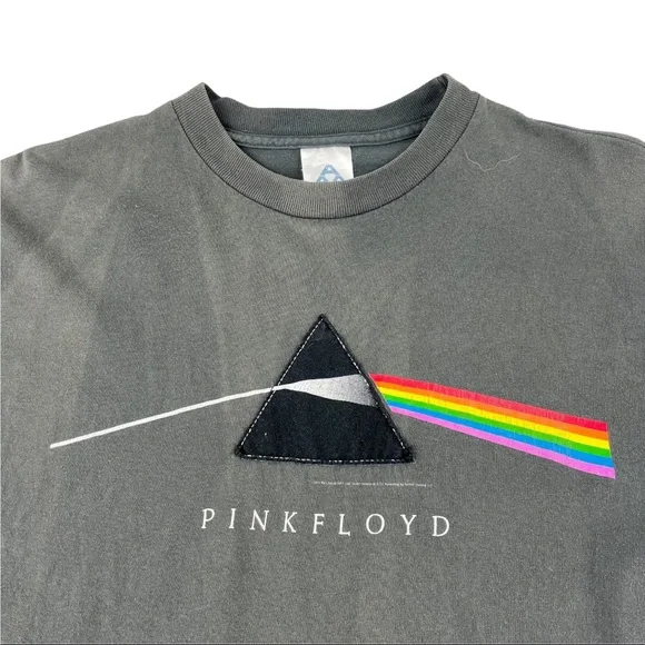Alstyle Apparel Pink Floyd Band Dark Side of the Moon Prism T Shirt - Picture 2 of 4